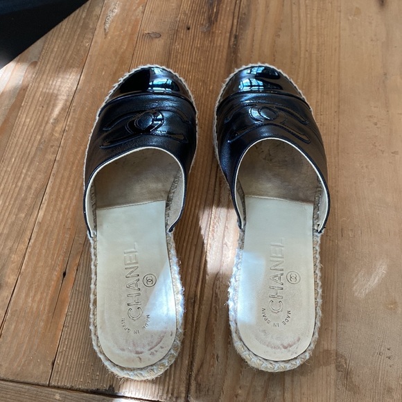 Chanel espadrilles black size 38. - Picture 4 of 4